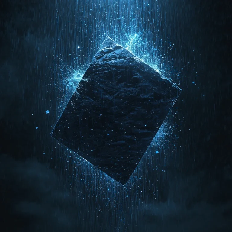 Massive Floating Obsidian Monolith Piercing a Storm of Liquid Neon Data-Rain | Gemini AI photo prompt copy paste trending 2026 instagram Holi — AI image prompt
